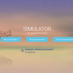 Tekst i forskjellige størrelser, farger og skrifttyper oppå et bilde av et tre og fugler.