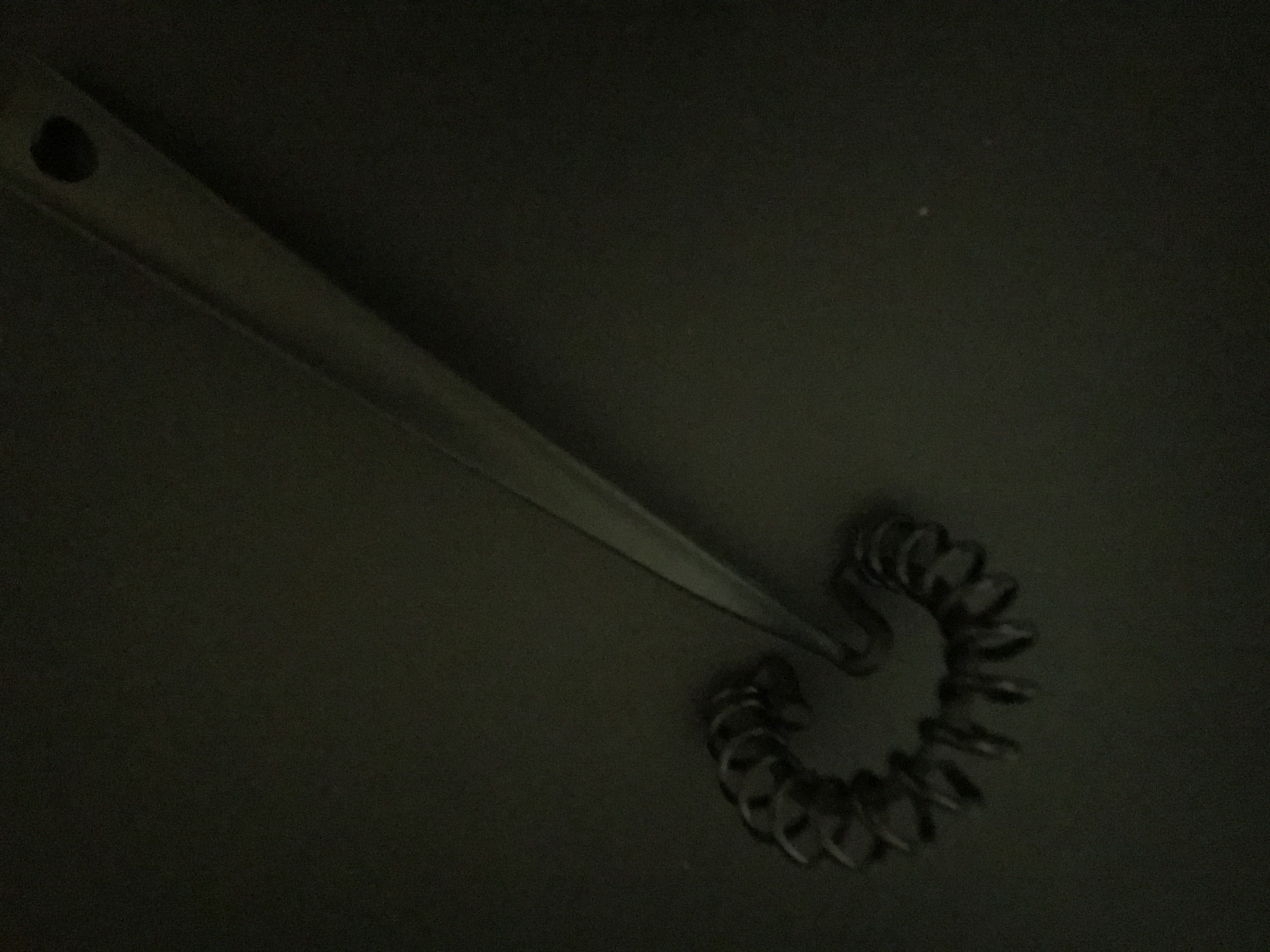 Et nærbilde av en fjær